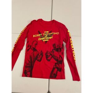 The Bobby Tarantino VS Everybody Tour Red Long Sleeve Shirt‎ Men's Small